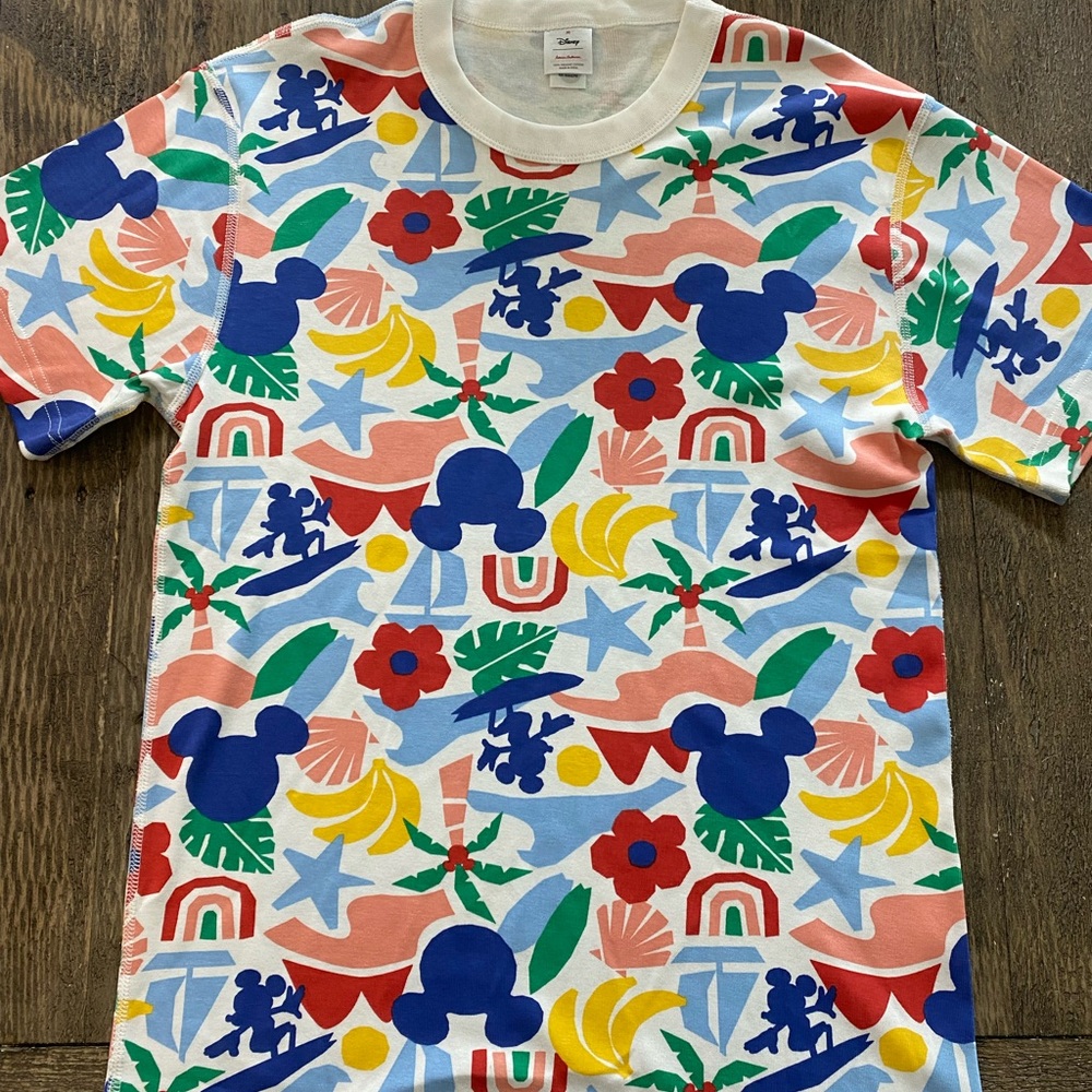 Colorful Graphic Disney top